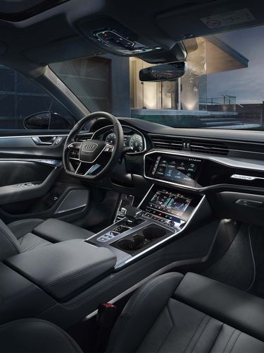 View cockpit with Audi MMI systems